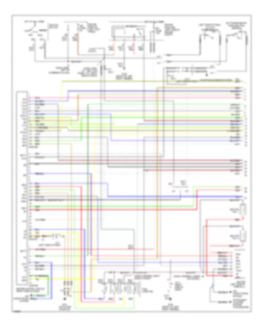 1 5L Engine Performance Wiring Diagrams 1 of 2 for Toyota Tercel CE 1998