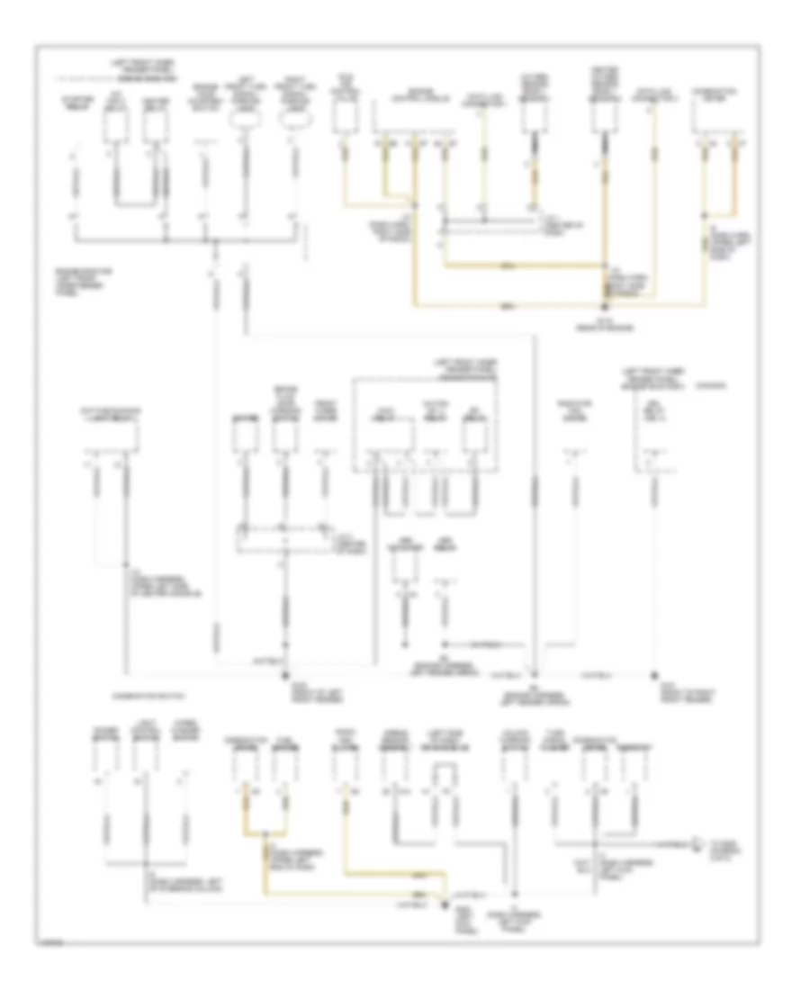 Ground Distribution Wiring Diagram 1 of 2 for Toyota Tercel CE 1998