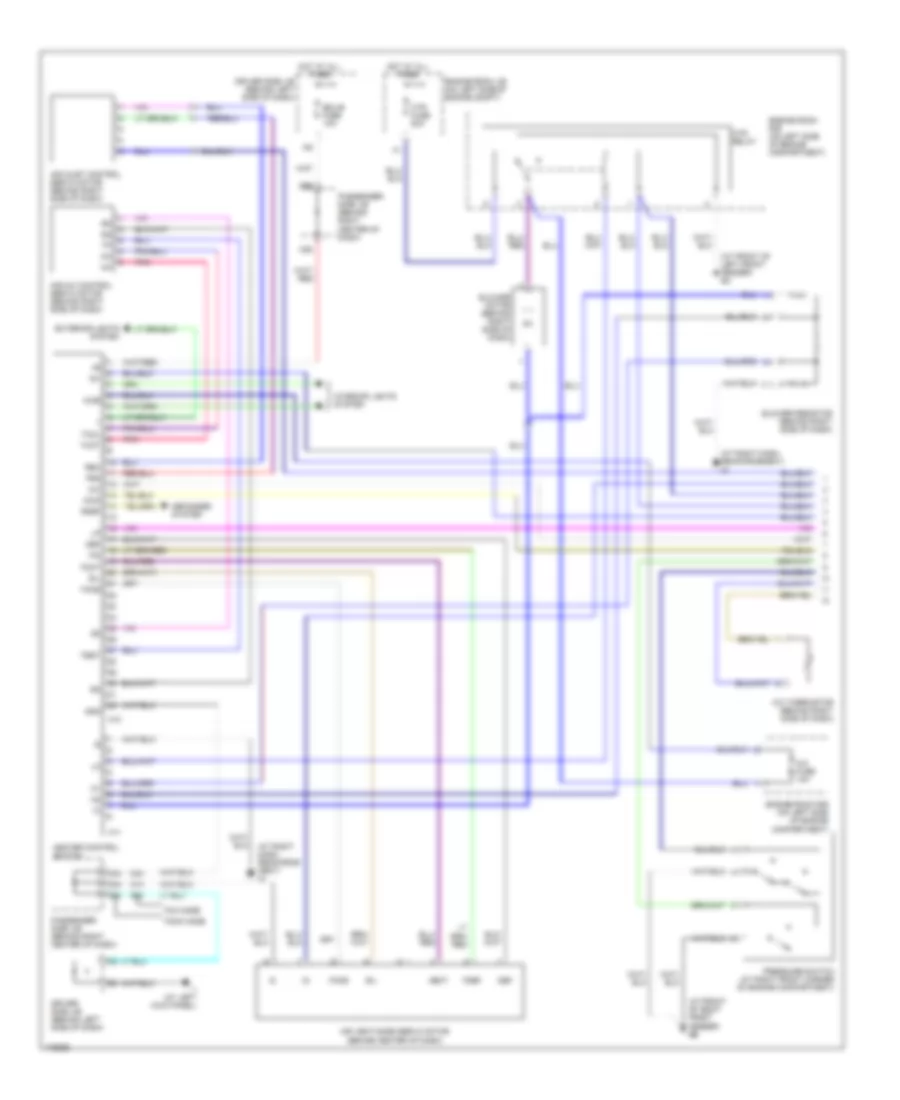 2 4L Manual A C Wiring Diagram 1 of 2 for Toyota Camry LE 2003