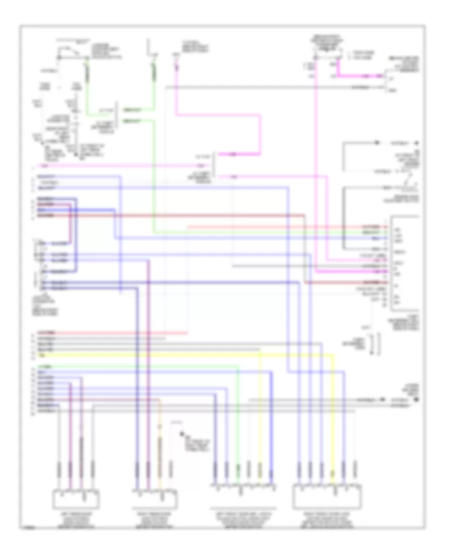 Forced Entry Wiring Diagram (2 of 2) for Toyota Camry LE 2003