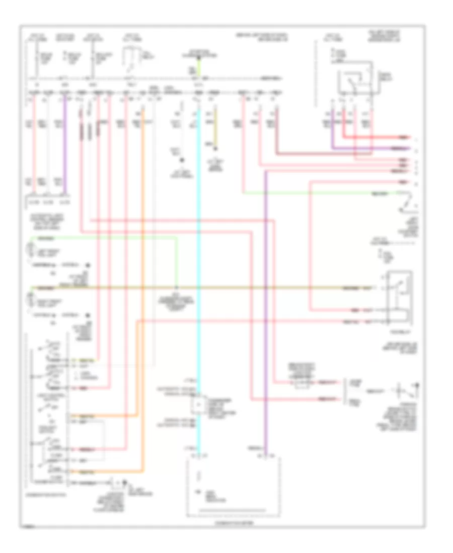 Headlights Wiring Diagram 1 of 2 for Toyota Camry LE 2003