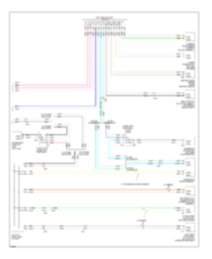 Body ECU Wiring Diagram (3 of 3) for Toyota Sequoia SR5 2013