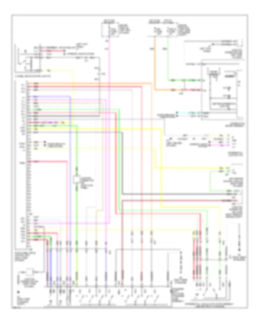 5 7L Flex Fuel 4WD Wiring Diagram for Toyota Sequoia SR5 2013
