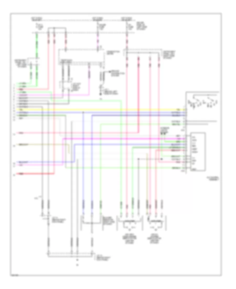 Manual AC Wiring Diagram (2 of 2) for Toyota Tacoma 2009