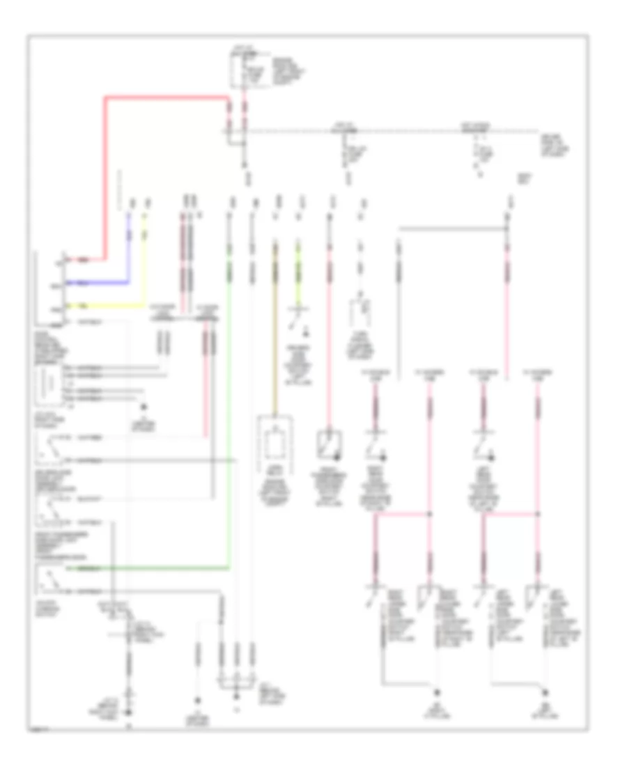 Forced Entry Wiring Diagram for Toyota Tacoma 2009
