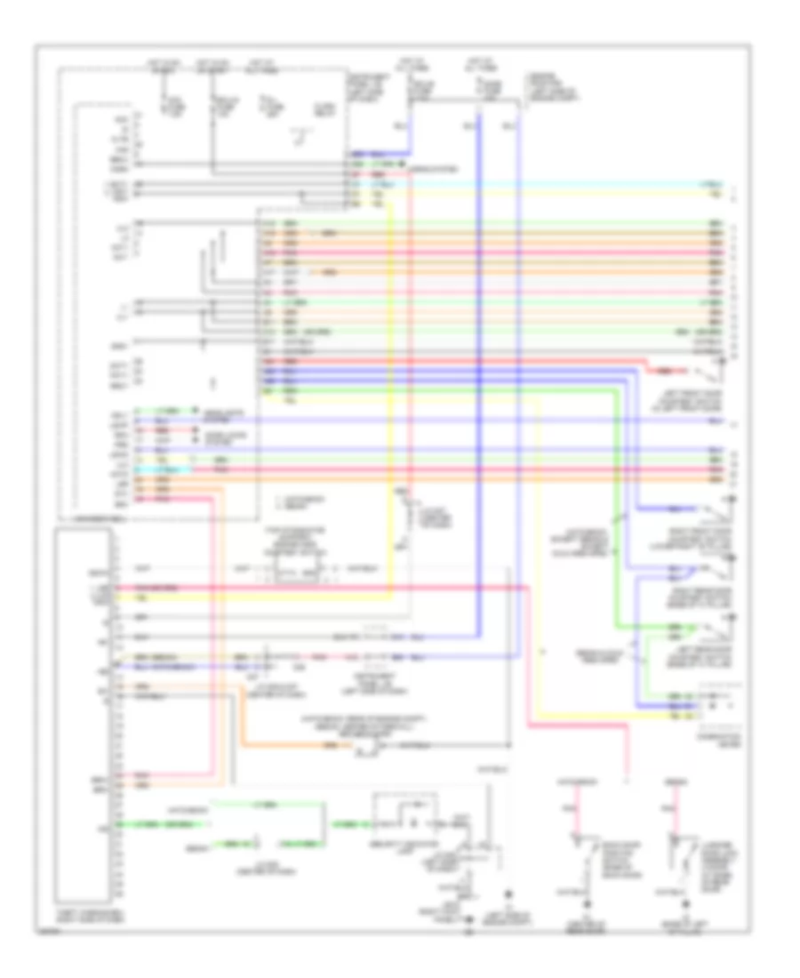 Forced Entry Wiring Diagram 1 of 2 for Toyota Yaris 2008