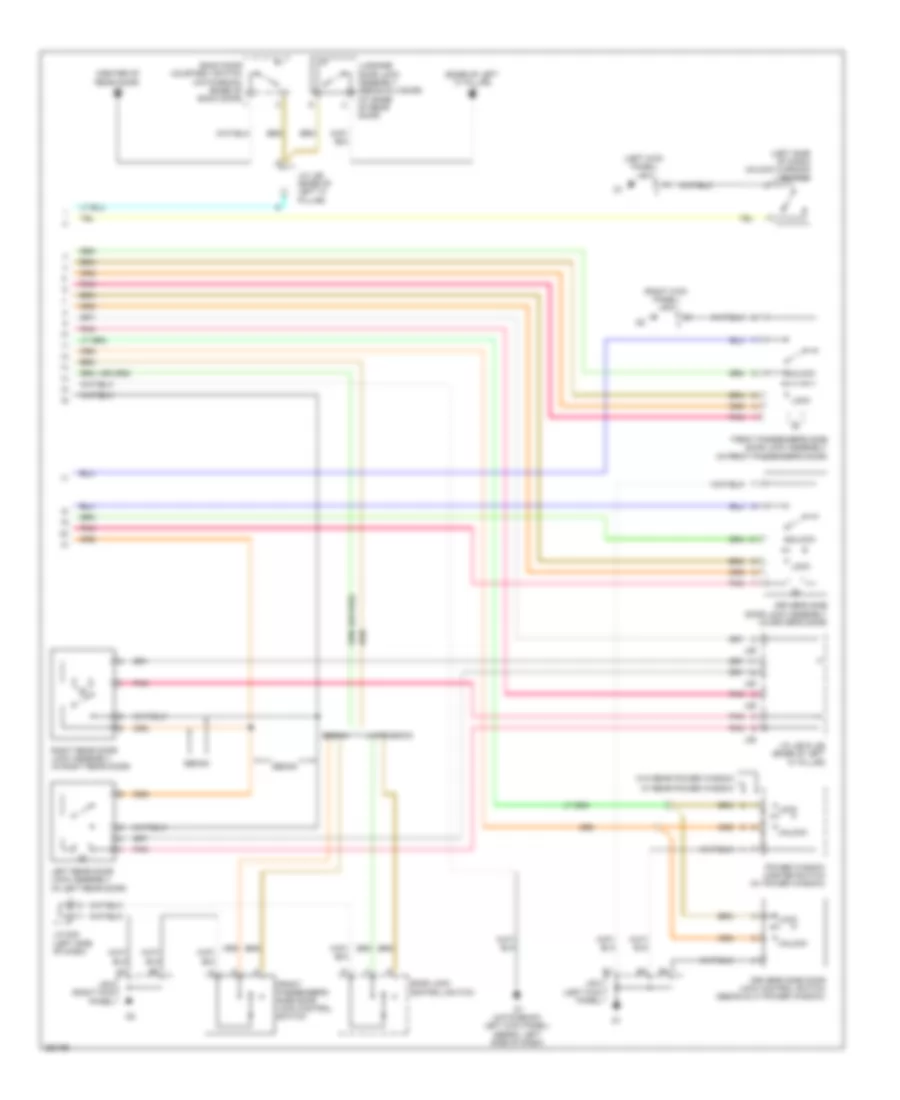 Forced Entry Wiring Diagram (2 of 2) for Toyota Yaris 2008
