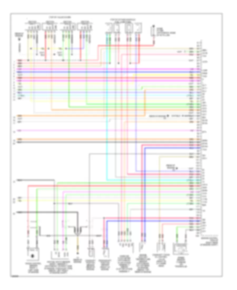 1 5L Engine Performance Wiring Diagram 4 of 4 for Toyota Yaris 2008