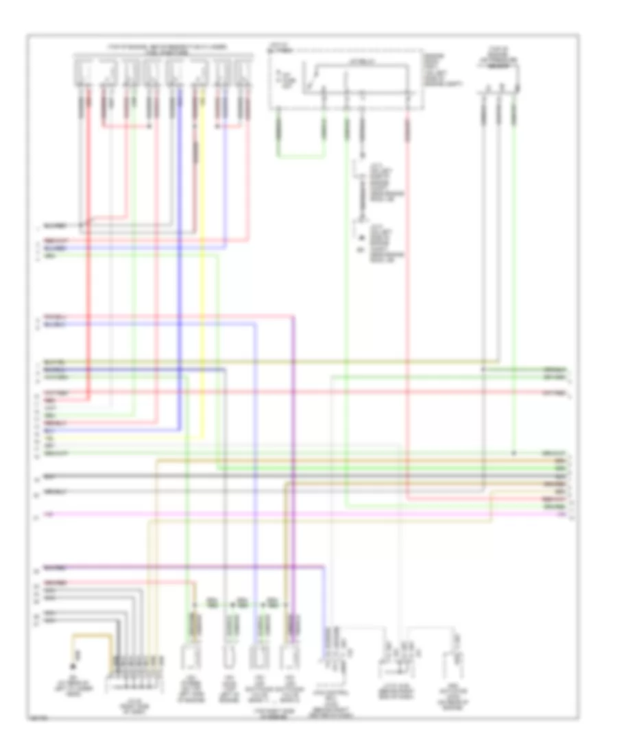 4.7L, Engine Performance Wiring Diagram (2 of 6) for Toyota Sequoia Limited 2007