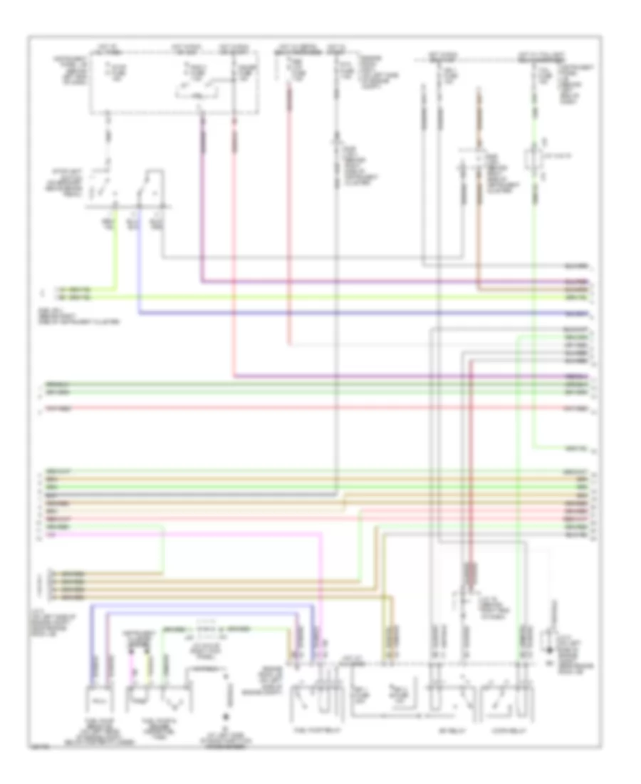 4.7L, Engine Performance Wiring Diagram (3 of 6) for Toyota Sequoia Limited 2007