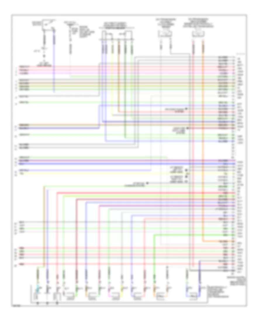 4.7L, Engine Performance Wiring Diagram (6 of 6) for Toyota Sequoia Limited 2007