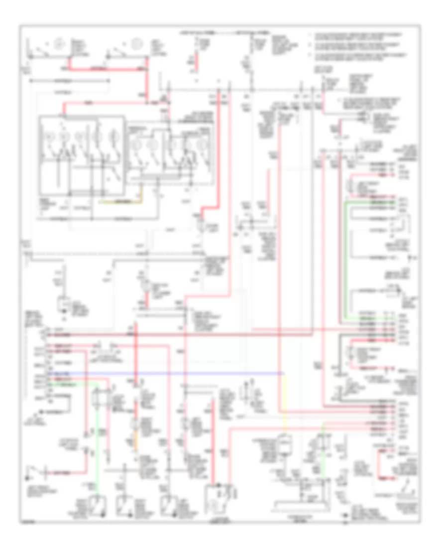 Courtesy Lamps Wiring Diagram for Toyota Sequoia Limited 2007