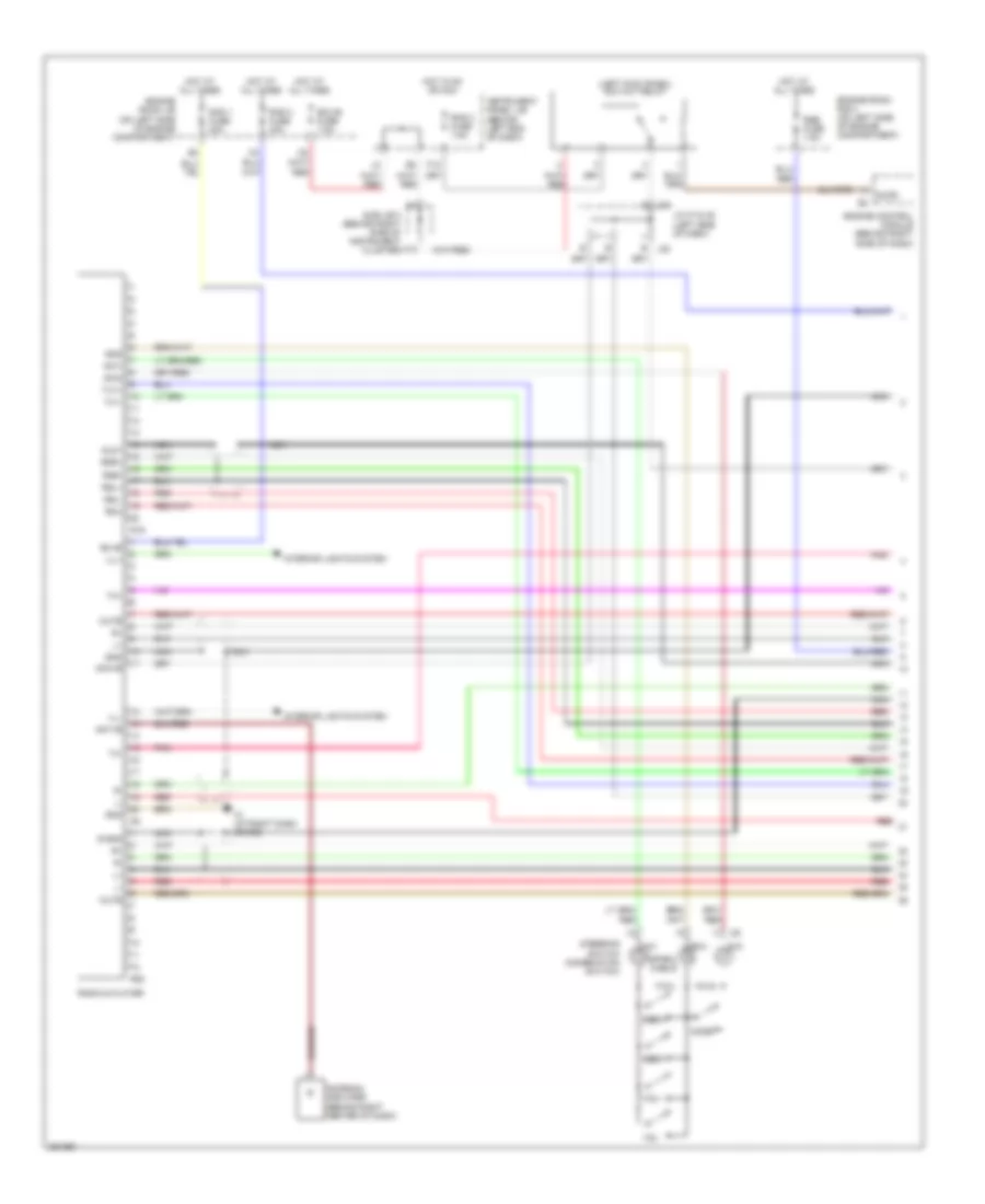 10-Speaker System Wiring Diagram, with Rear Entertainment without Navigation (1 of 3) for Toyota Sequoia Limited 2007