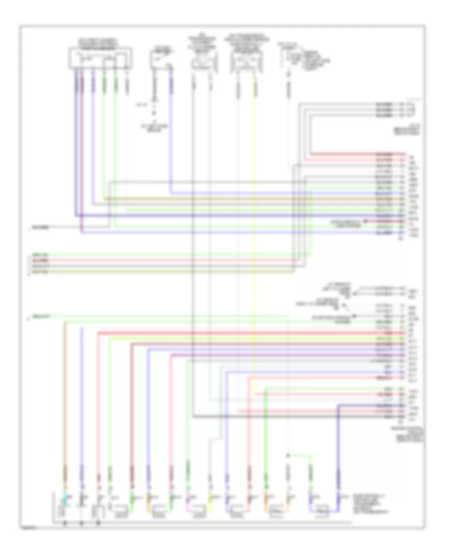 A T Wiring Diagram 3 of 3 for Toyota Sequoia Limited 2007