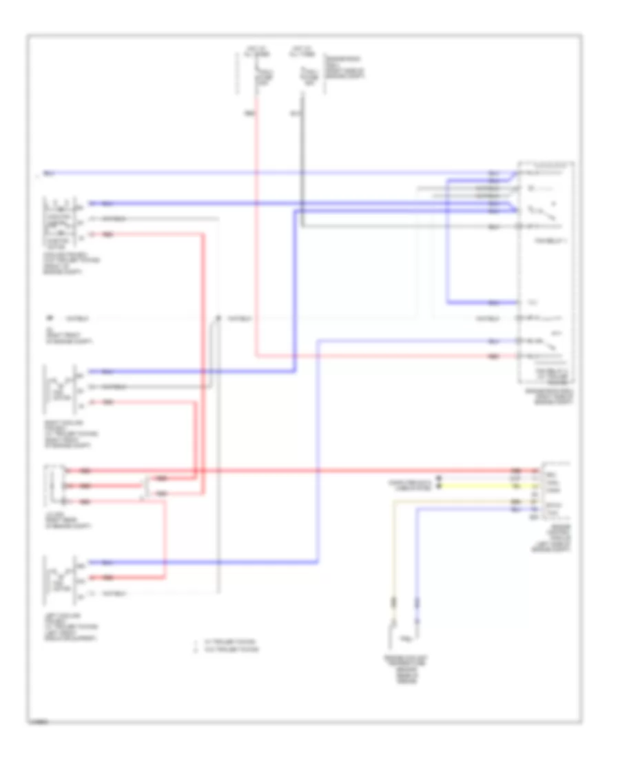 3.5L, Manual AC Wiring Diagram (2 of 2) for Toyota RAV4 2011