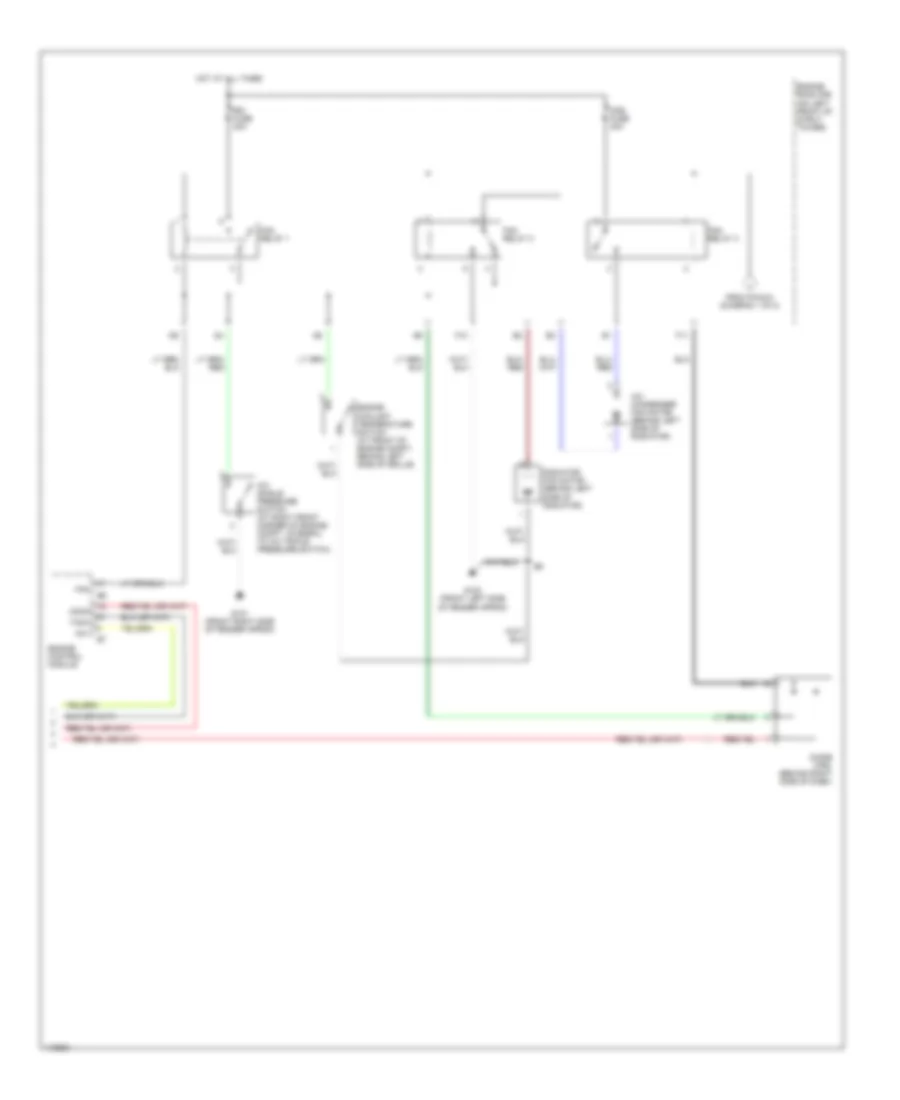 Manual A C Wiring Diagram 2 of 2 for Toyota RAV4 EV 2001
