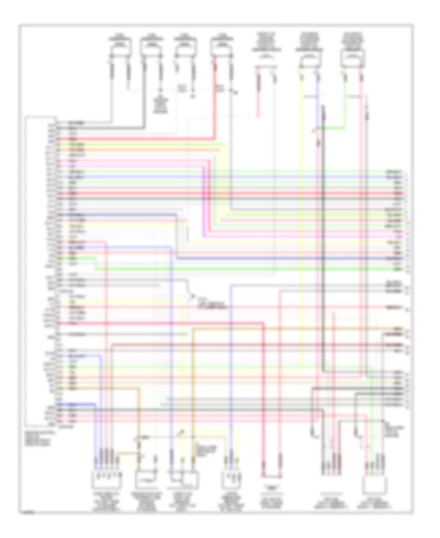 2 0L Engine Performance Wiring Diagrams 1 of 4 for Toyota RAV4 EV 2001