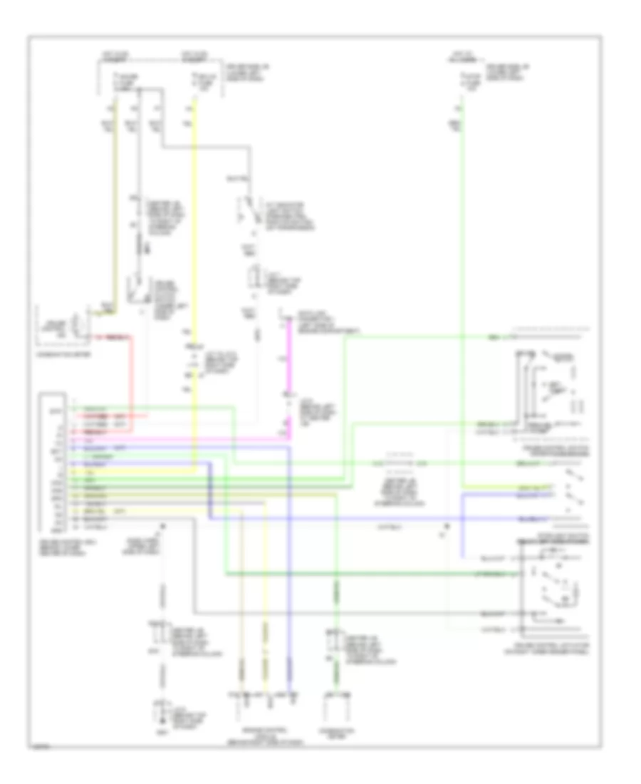 2 7L Cruise Control Wiring Diagram for Toyota 4Runner 1999