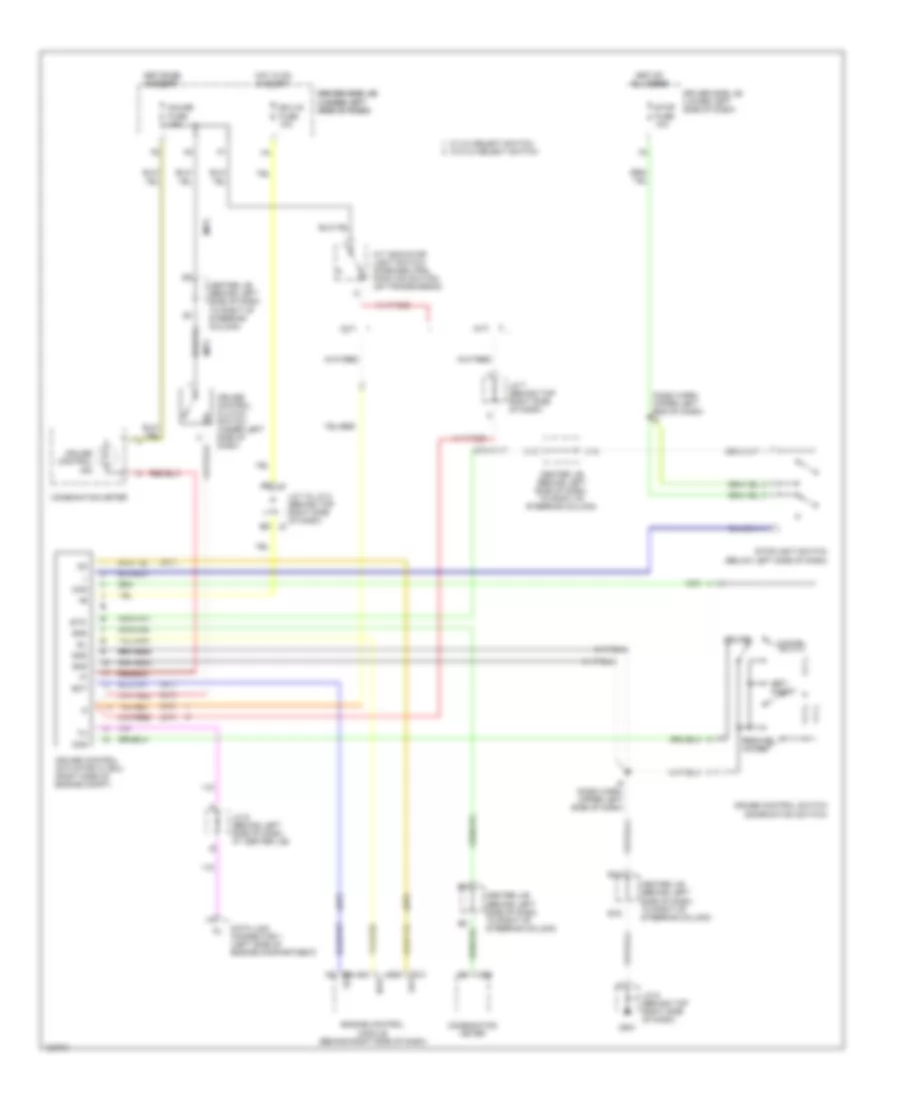 3.4L, Cruise Control Wiring Diagram for Toyota 4Runner 1999
