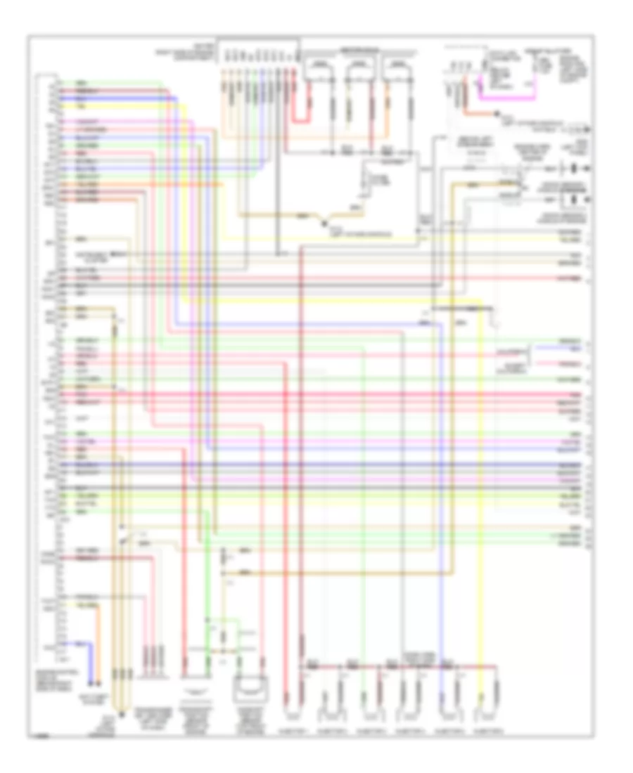3.4L, Engine Performance Wiring Diagrams (1 of 4) for Toyota 4Runner 1999