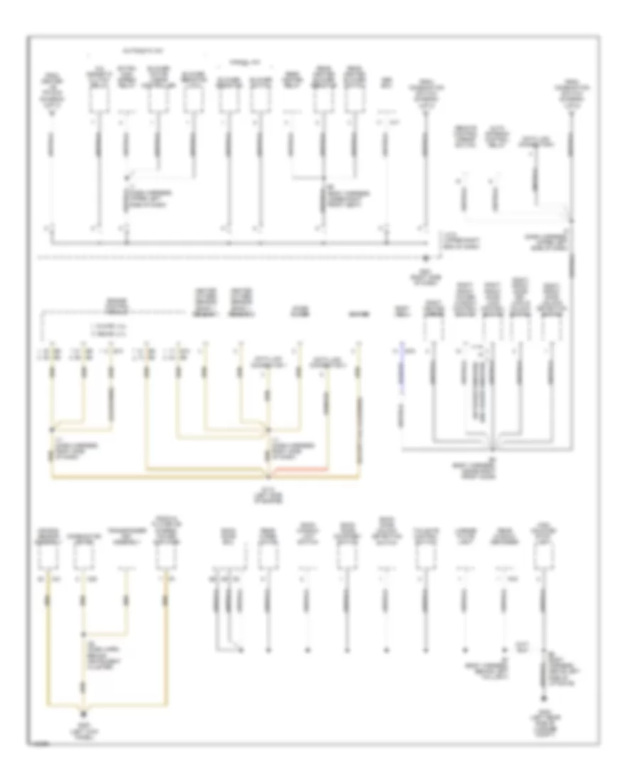 Ground Distribution Wiring Diagram 3 of 3 for Toyota 4Runner 1999