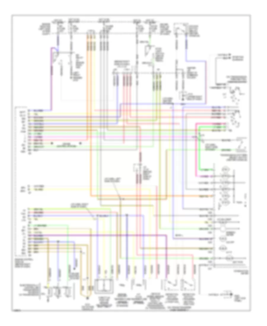 2 7L A T Wiring Diagram for Toyota 4Runner 1999