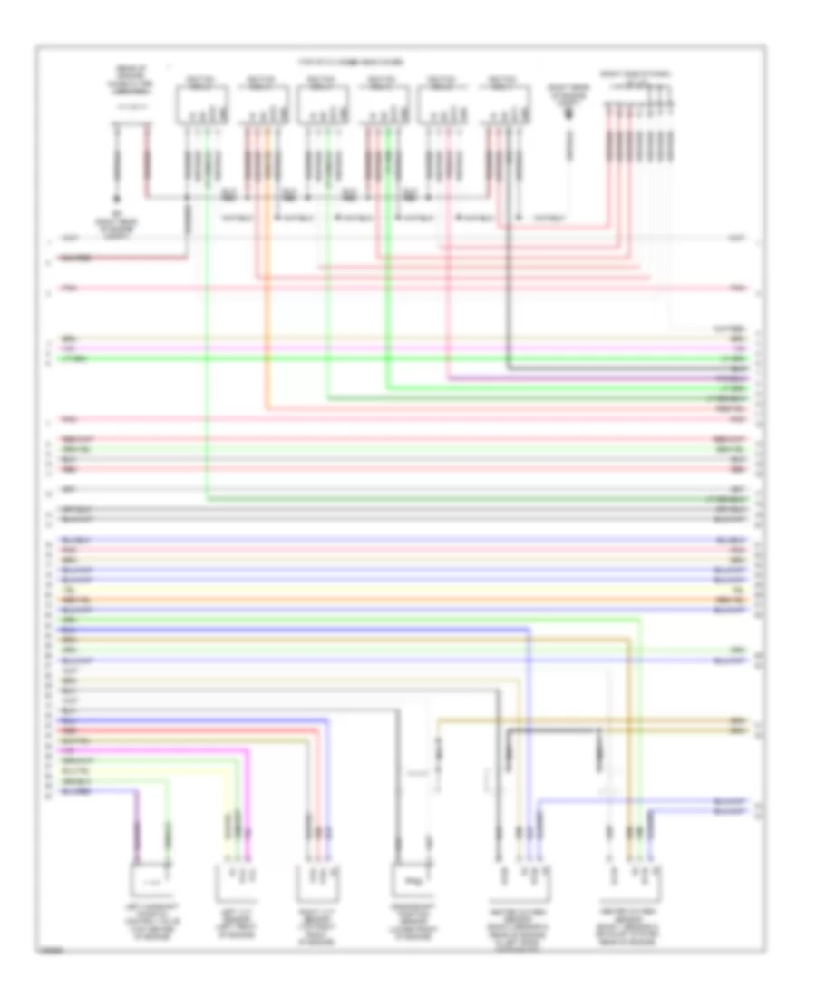 4.0L, Engine Performance Wiring Diagram (4 of 7) for Toyota Tacoma PreRunner 2009