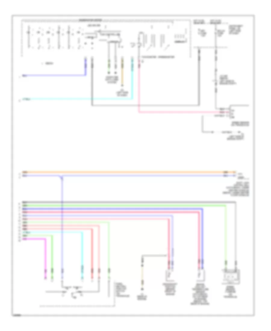 Transmission Wiring Diagram (2 of 2) for Toyota Yaris S 2008