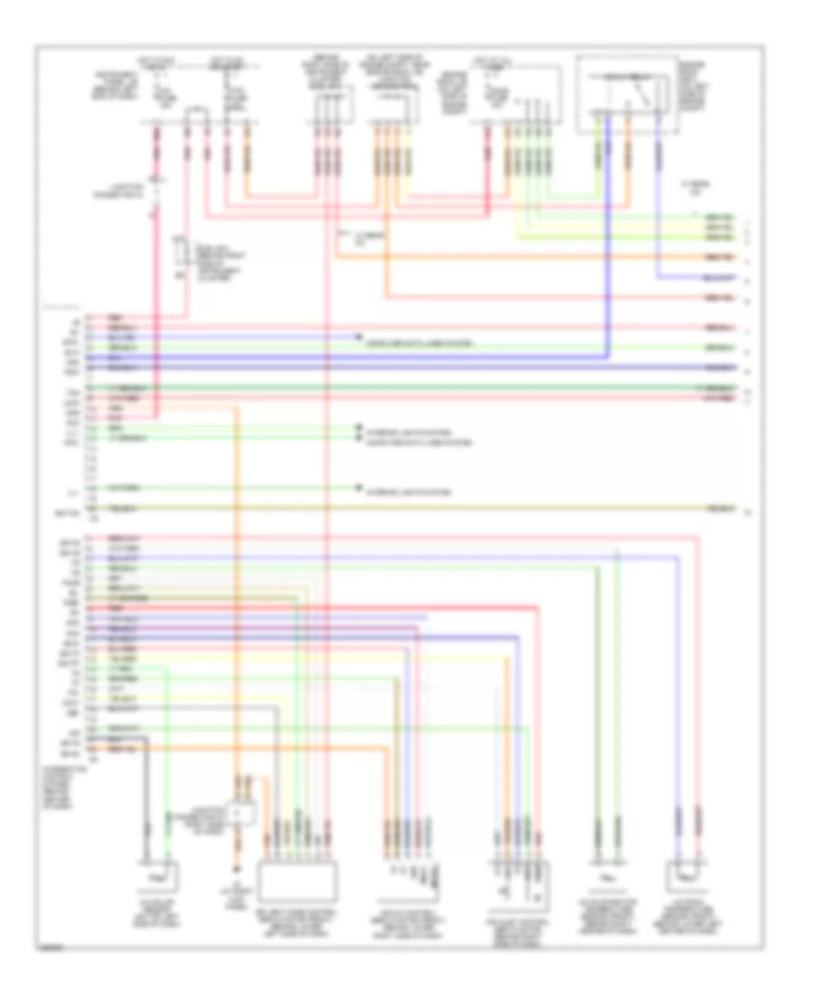 Электросхема кондиционера (1 из 3) для Toyota Sequoia SR5 2007