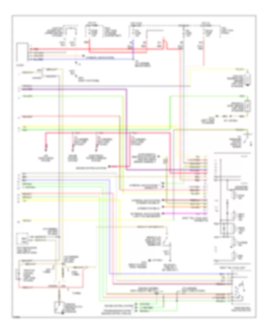 Instrument Cluster Wiring Diagram (2 of 2) for Toyota Supra 1995