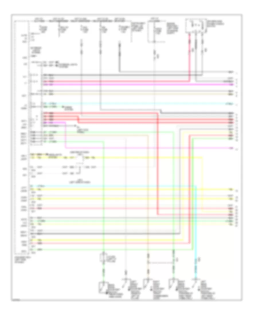 Forced Entry Wiring Diagram with Smart Key System 1 of 4 for Toyota RAV4 Limited 2011