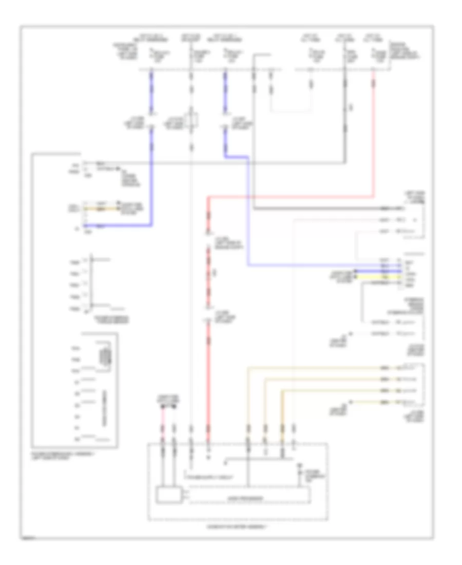 Electronic Power Steering Wiring Diagram for Toyota Sienna Limited 2013