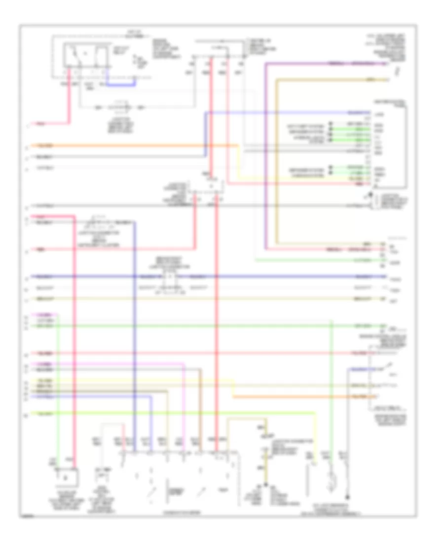 Automatic A C Wiring Diagram 3 of 3 for Toyota 4Runner Limited 2009