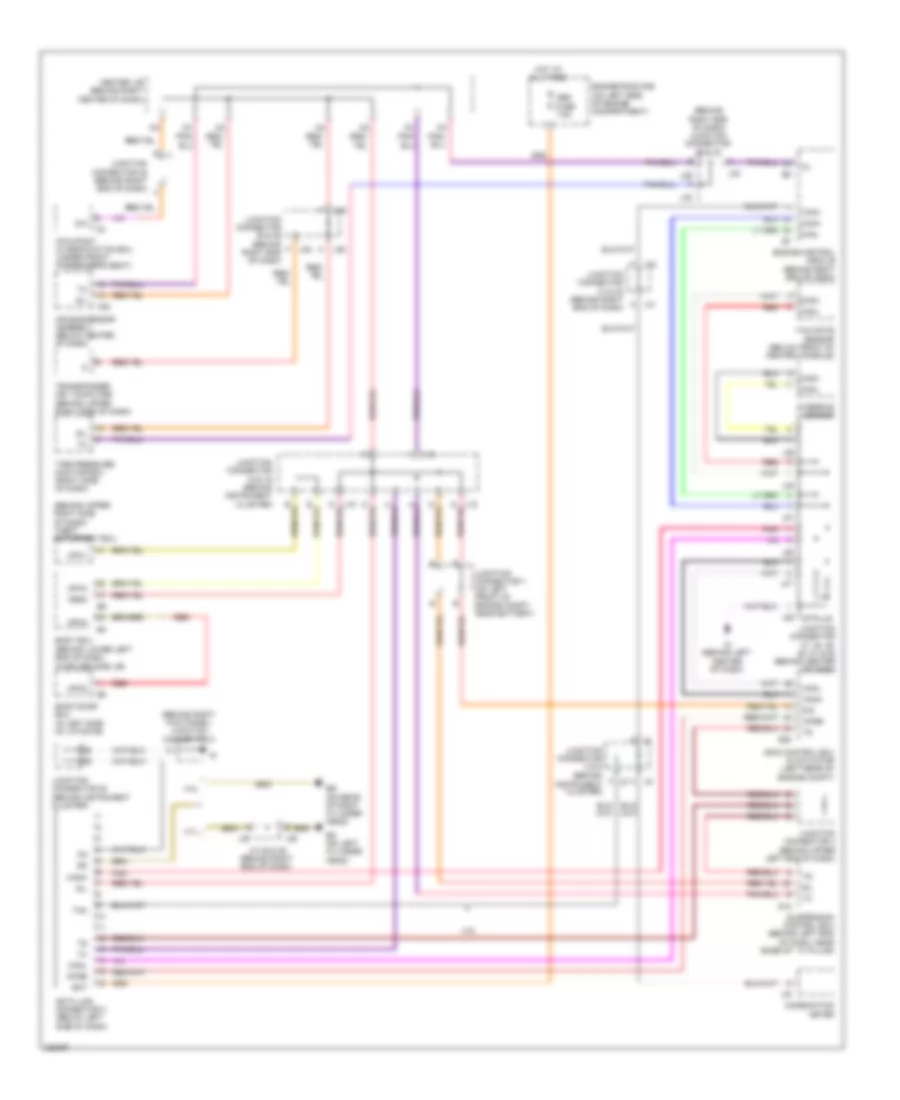 Computer Data Lines Wiring Diagram for Toyota 4Runner Limited 2009