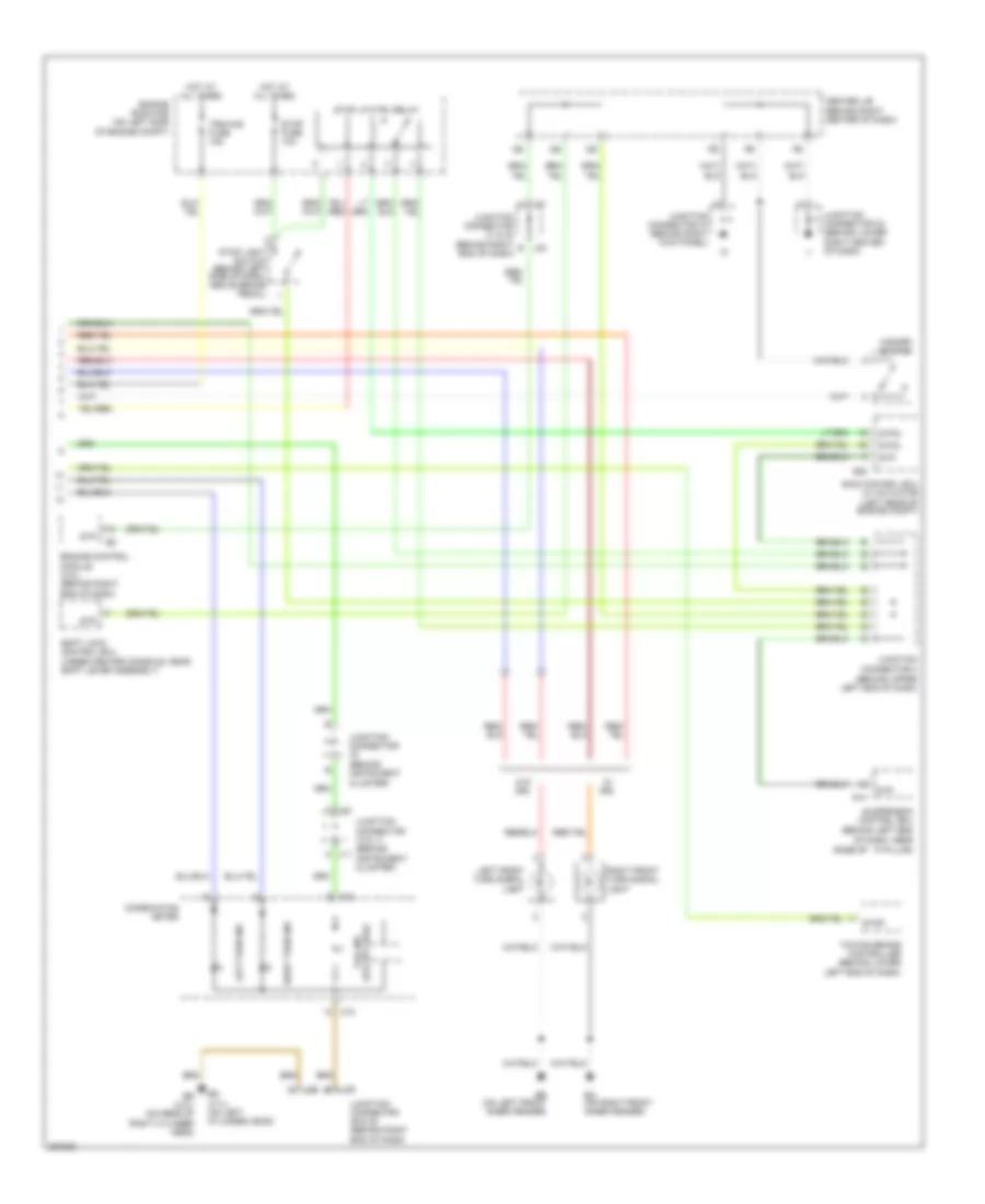 Exterior Lamps Wiring Diagram (2 of 2) for Toyota 4Runner Limited 2009