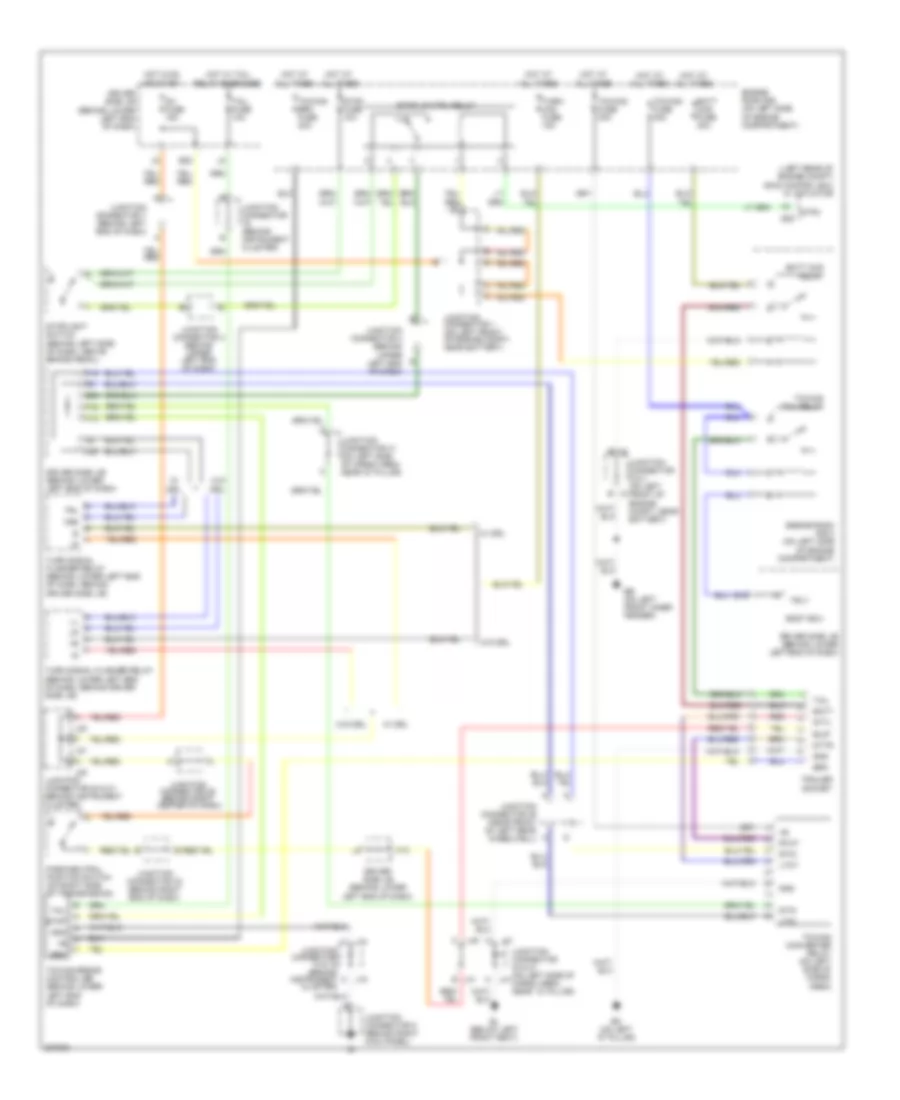 Trailer Tow Wiring Diagram for Toyota 4Runner Limited 2009