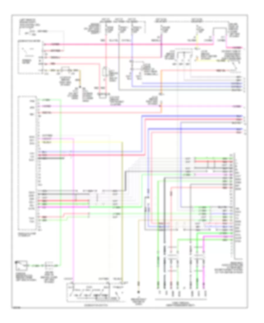 Navigation Wiring Diagram 1 of 3 for Toyota 4Runner Limited 2009