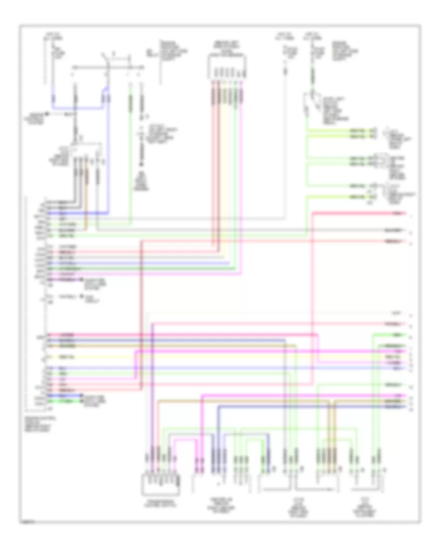 4 0L A T Wiring Diagram 1 of 3 for Toyota 4Runner Limited 2009