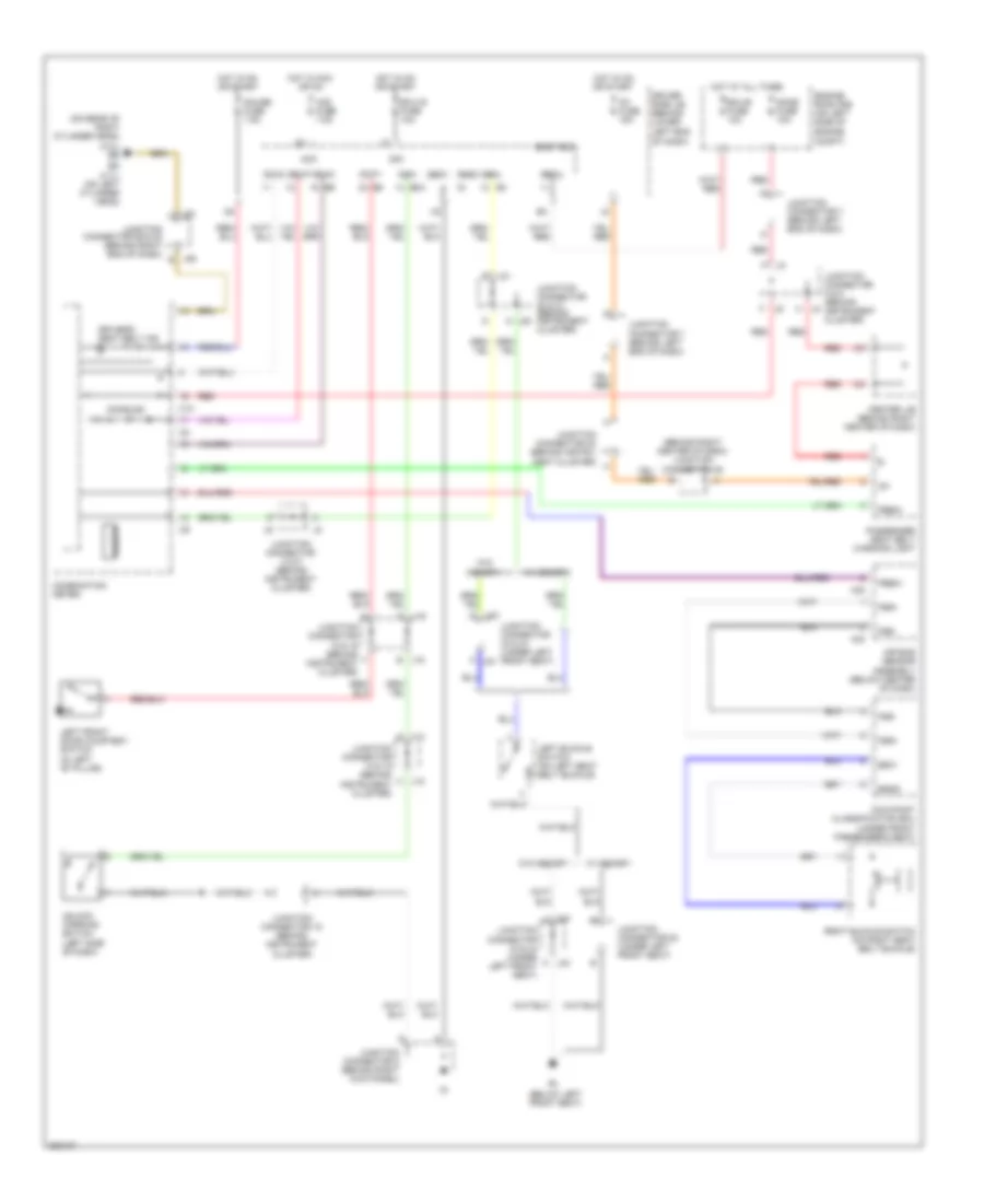 Chime Wiring Diagram for Toyota 4Runner Limited 2009