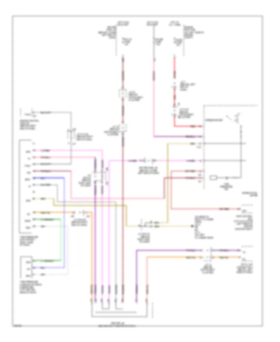 Tire Pressure Monitoring Wiring Diagram for Toyota 4Runner Limited 2009