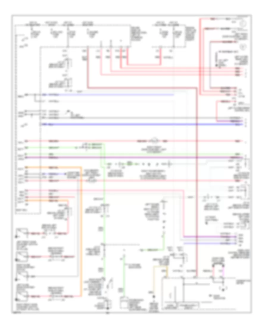 Courtesy Lamps Wiring Diagram 1 of 2 for Toyota Sienna CE 2007