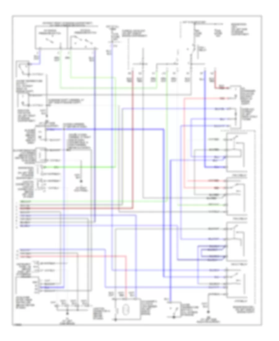 Automatic AC Wiring Diagram (2 of 2) for Toyota Camry Solara SE 2003