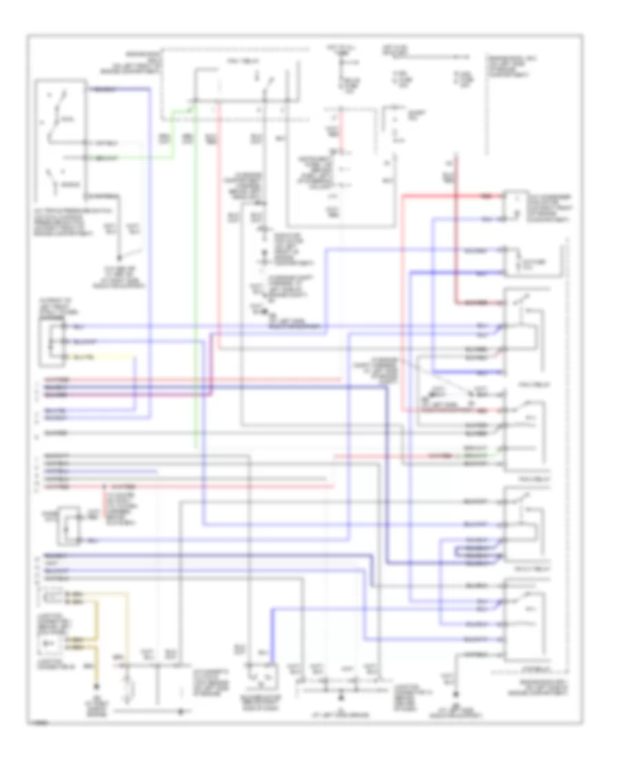 2.4L, Manual AC Wiring Diagram (2 of 2) for Toyota Camry Solara SE 2003