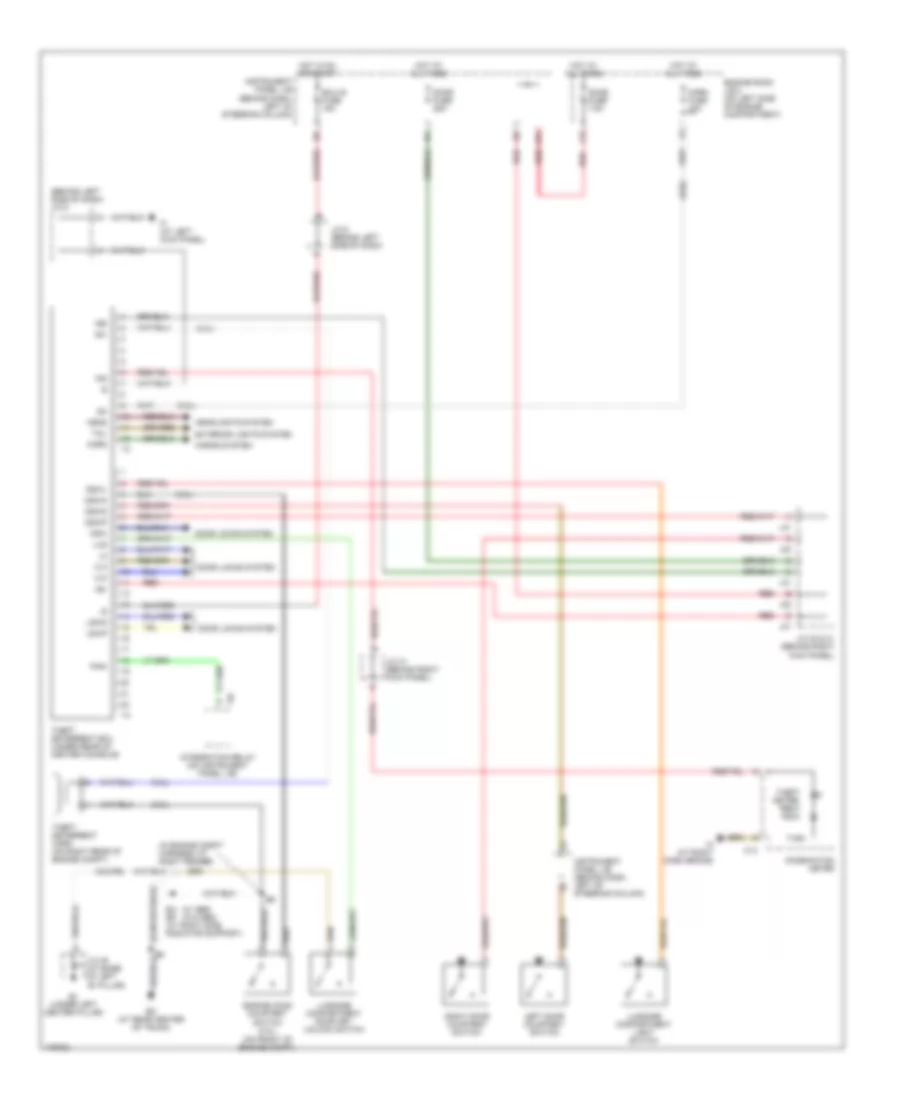 Forced Entry Wiring Diagram for Toyota Camry Solara SE 2003