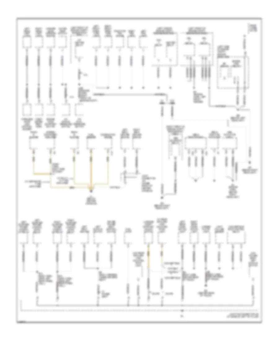 Ground Distribution Wiring Diagram 1 of 3 for Toyota Camry Solara SE 2003