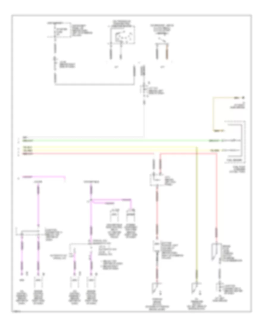 2.4L, Instrument Cluster Wiring Diagram (2 of 2) for Toyota Camry Solara SE 2003