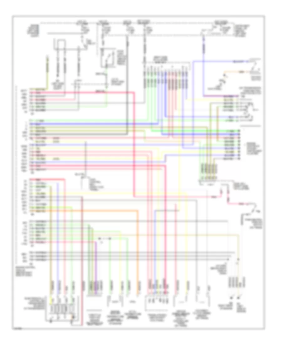 A T Wiring Diagram for Toyota Sequoia Limited 2001