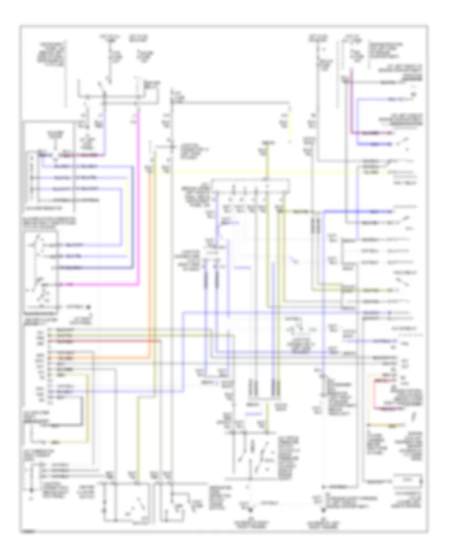 Manual AC Wiring Diagram for Toyota ECHO 2005