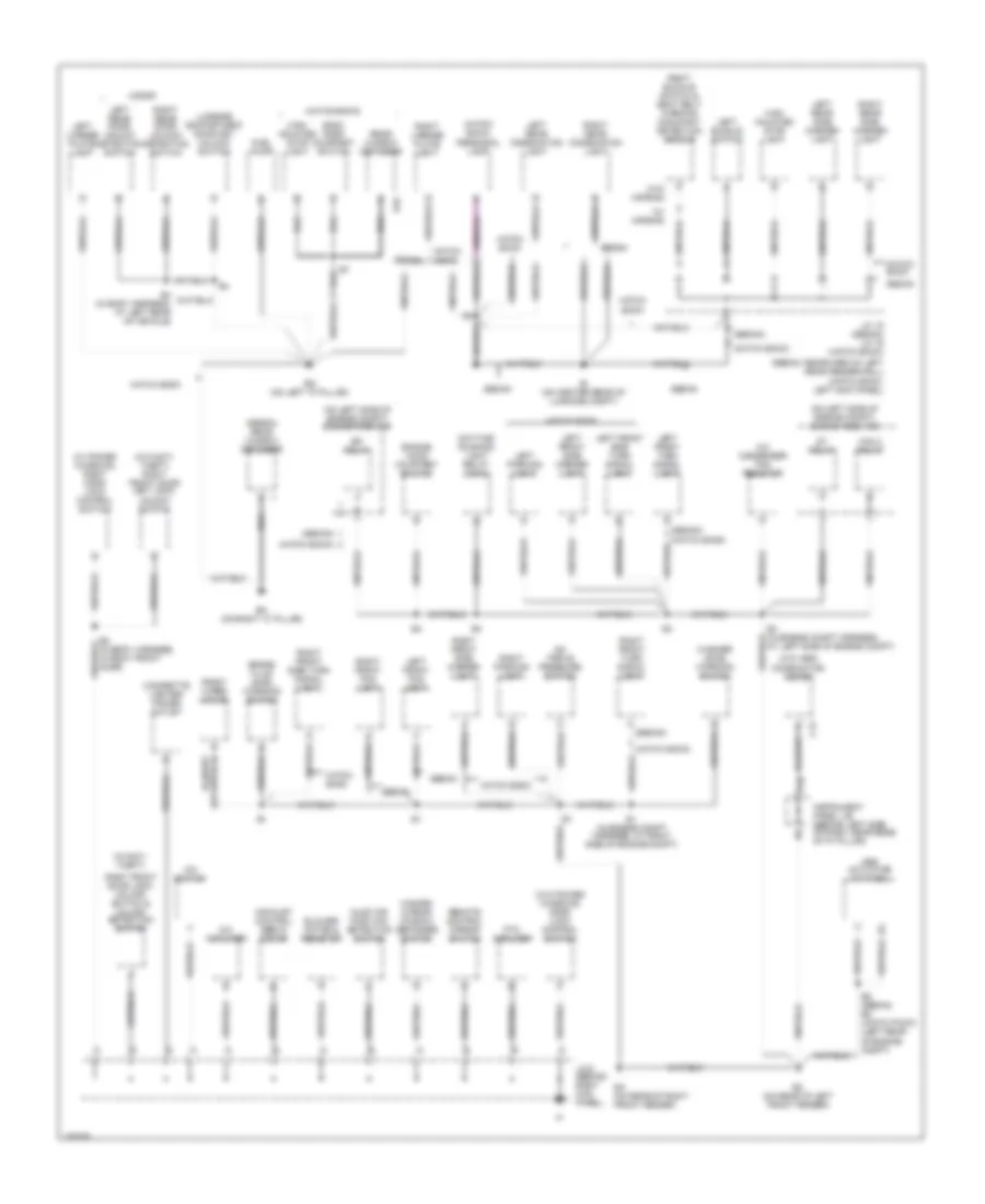 Ground Distribution Wiring Diagram 1 of 2 for Toyota ECHO 2005