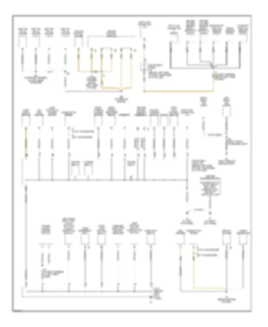 Ground Distribution Wiring Diagram 2 of 2 for Toyota ECHO 2005